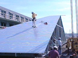 light metal truss